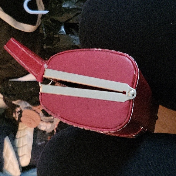 Stylish Pinkish/reddish Women's Bag, Vintage - Picture 4 of 5